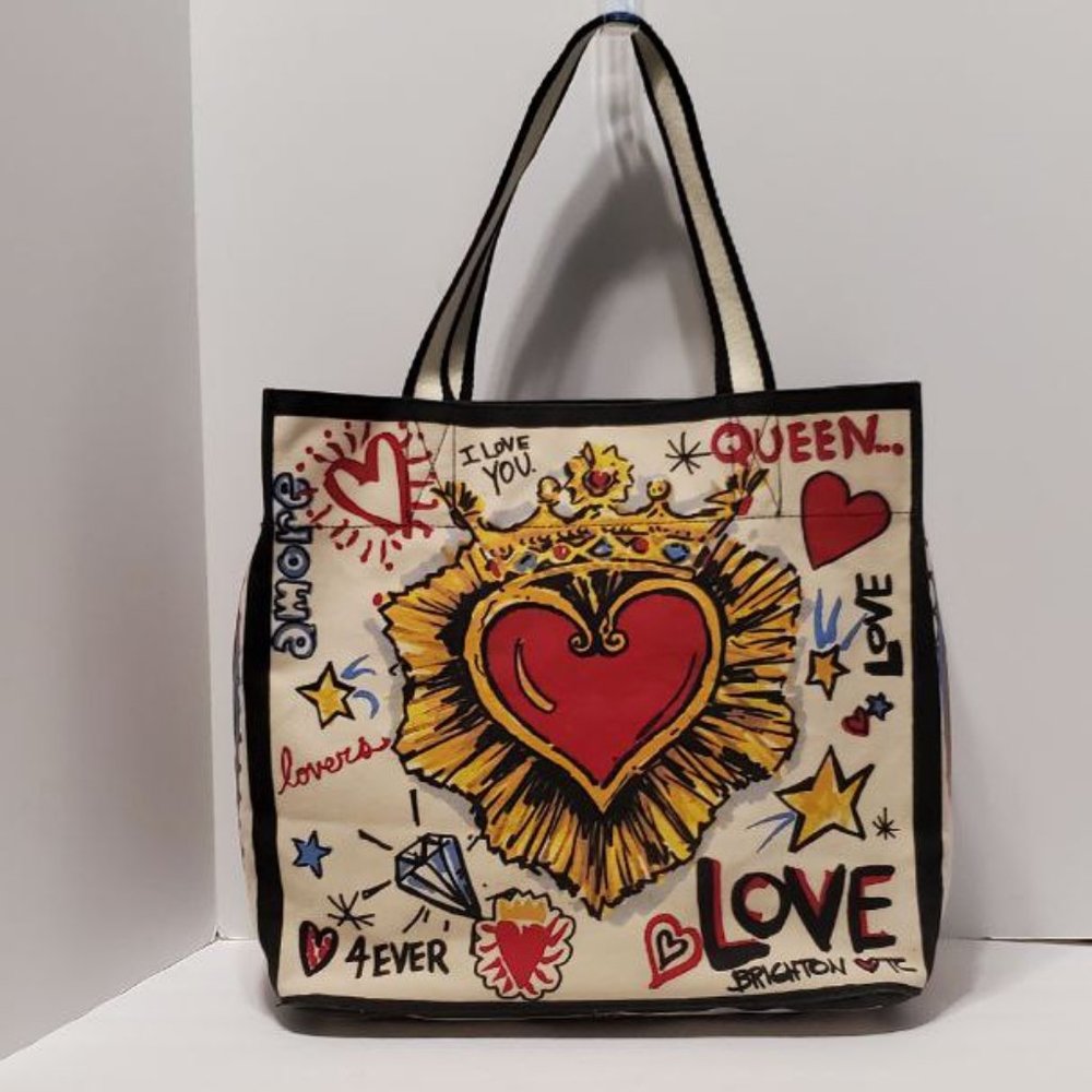 Brighton Queen of Love Tote Bag